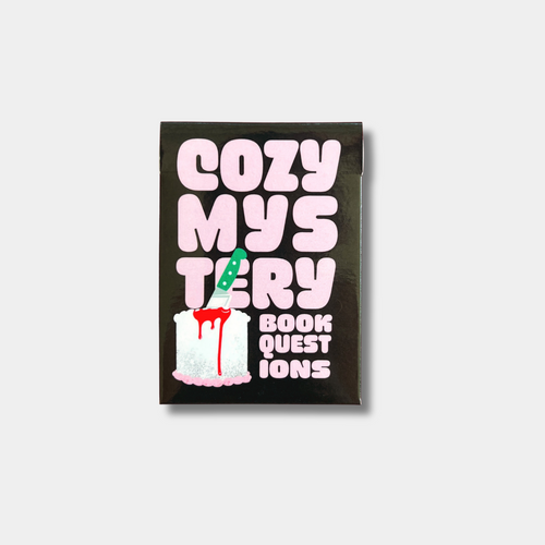 Cozy Mystery Book Club Question deck