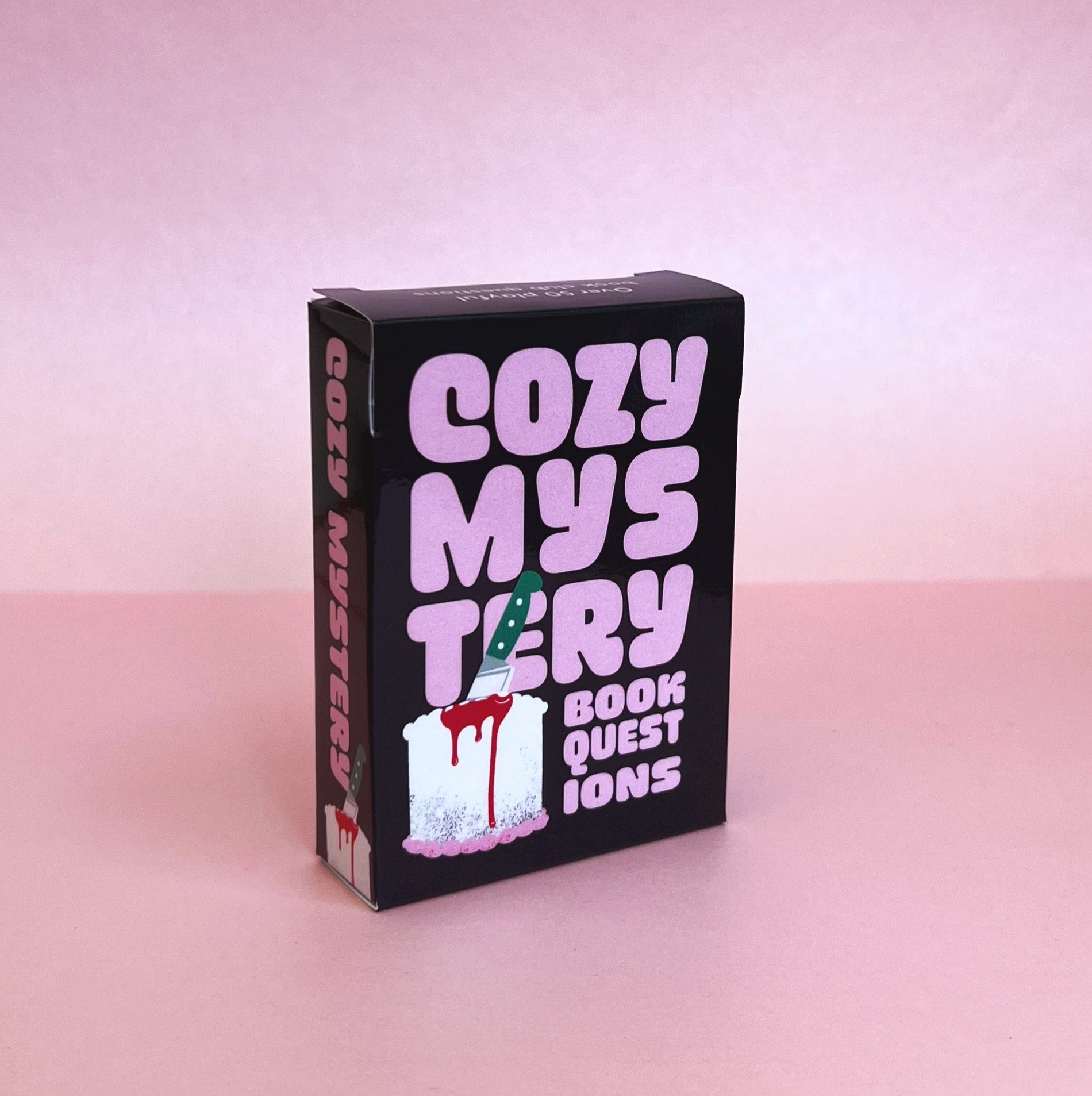 Cozy Mystery Book Club Question deck