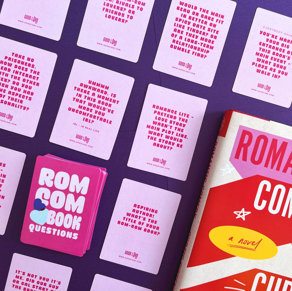 Rom-Com Book Club Question Deck