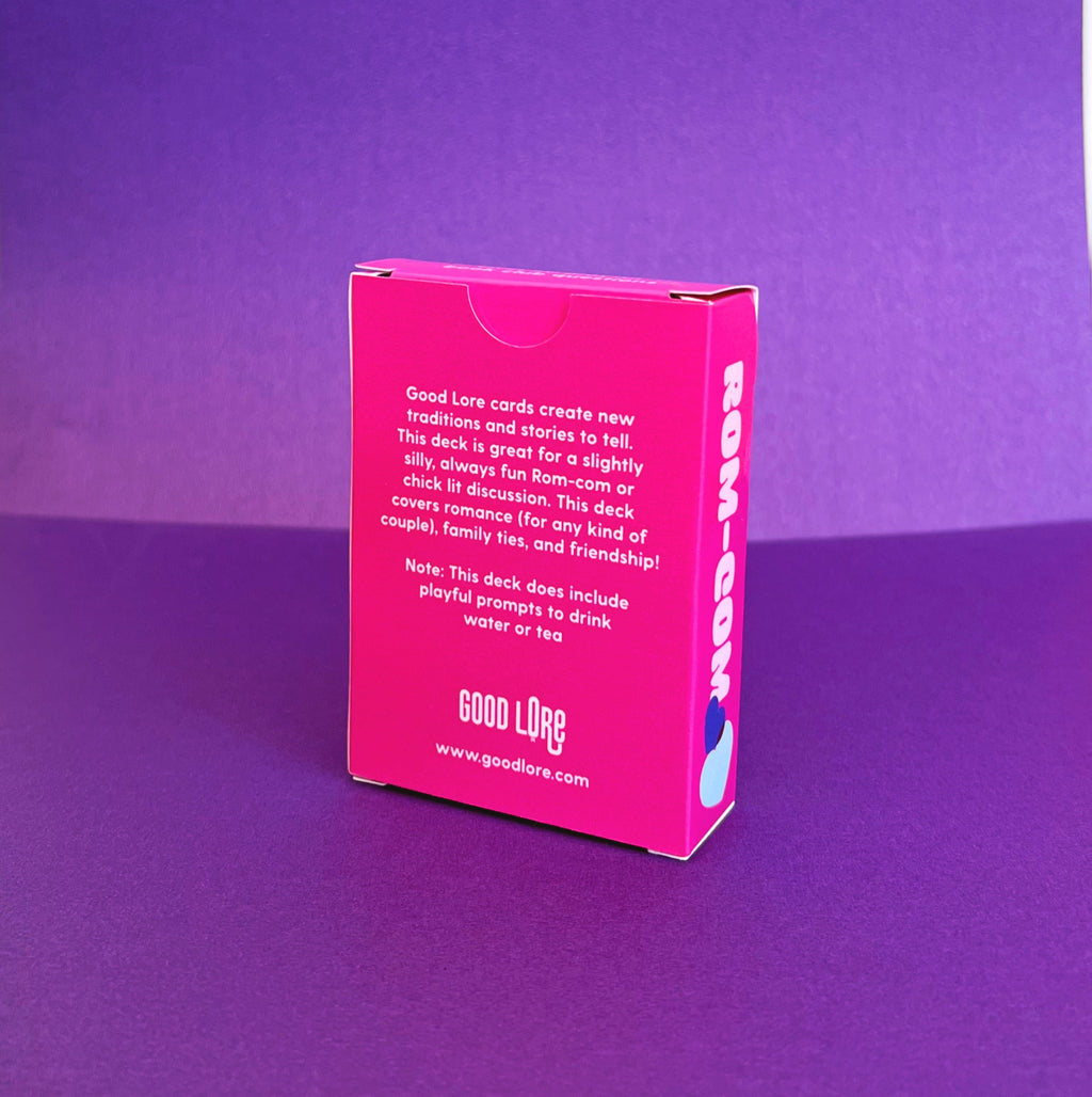 Rom-Com Book Club Question Deck