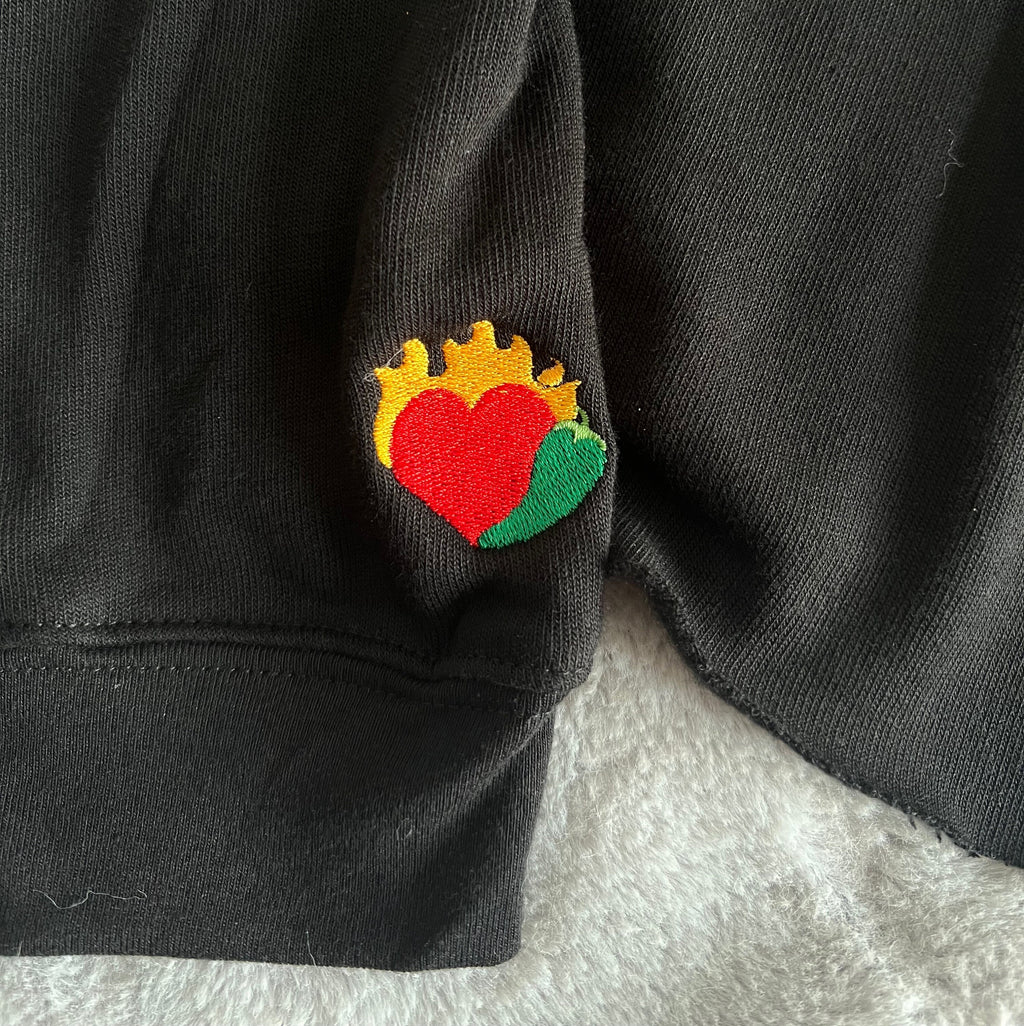 Extra Spicy Book Club Cropped Hoodie